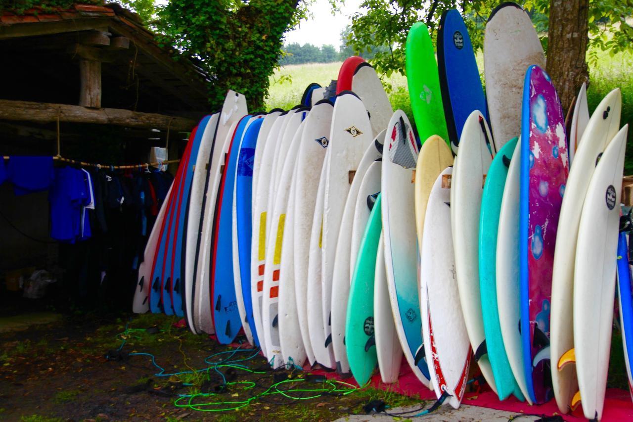 Surf Camp San Sebastian Partyhostel Aia Esterno foto